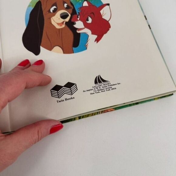 Vintage 1988 Walt Disney's The Fox‎ and the Hounds Books Fiction Hardcover - Picture 5 of 10